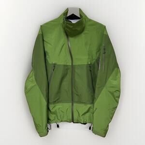 Arcteryx Sidewinder TR Jacket Unisex M Kermit Green Full-Zip Goretex XCR Vintage